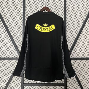 Mens Colo Colo Retro Long Sleeve Away Jersey 2006/07 rear view showing matching team styling