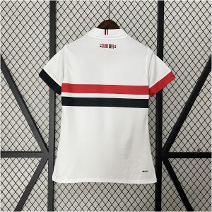 Womens Sao Paulo Home Jersey 2024/25 back view detail