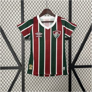 Womens Fluminense Home Jersey 2024/25 front view on display