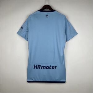 Mens Osasuna game blue Third Jersey 2023/24 back view detail