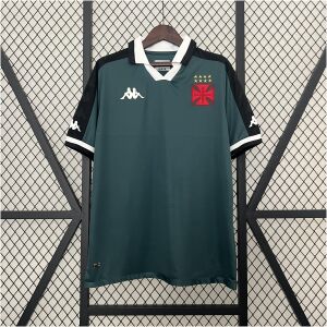 Mens Vasco da Gama All Sponsors Goalkeeper Jersey 2024/25 front view on display