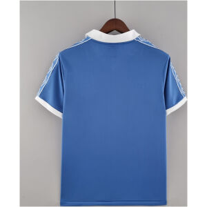 Mens Manchester City Retro Home Jersey 1981/82 back view detail