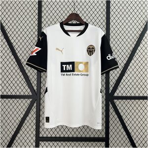 Mens Valencia Home Jersey 2024/25 front view on display