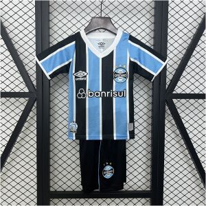 Kids Gremio Home Kit 2024/25 front view on display