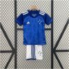 Kids Cruzeiro Home Kit 2024/25 front view showing shirt and shorts