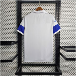 Mens Brazil White Retro Special Edition Jersey 2004 back view detail