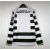 Mens Sporting Lisbon Retro Long Sleeve Home Jersey 2001/03 rear view showing matching team styling