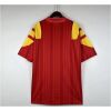 Mens Spain Retro Home Jersey 1992 Mens Spain Retro Home Jersey 1992 rear view showing authentic team styling