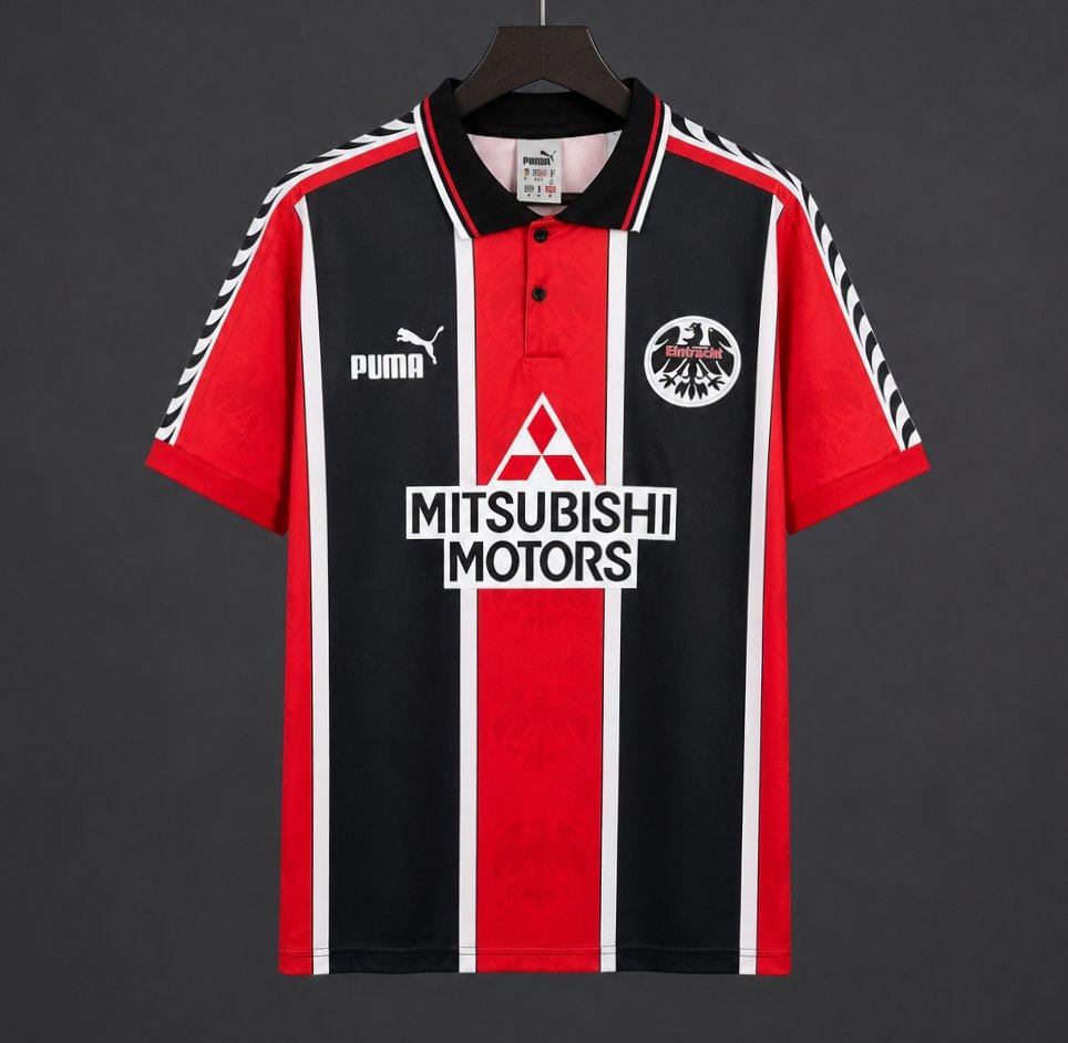 Mens Eintracht Frankfurt 1995/96 Home Retro Shirt Mens Eintracht Frankfurt 1995/96 Home Retro Shirt