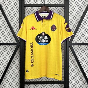 Mens Real Valladolid Third Jersey 2025/26 front view on display