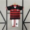 Kids Flamengo Home Kit 2024/25 front view on display
