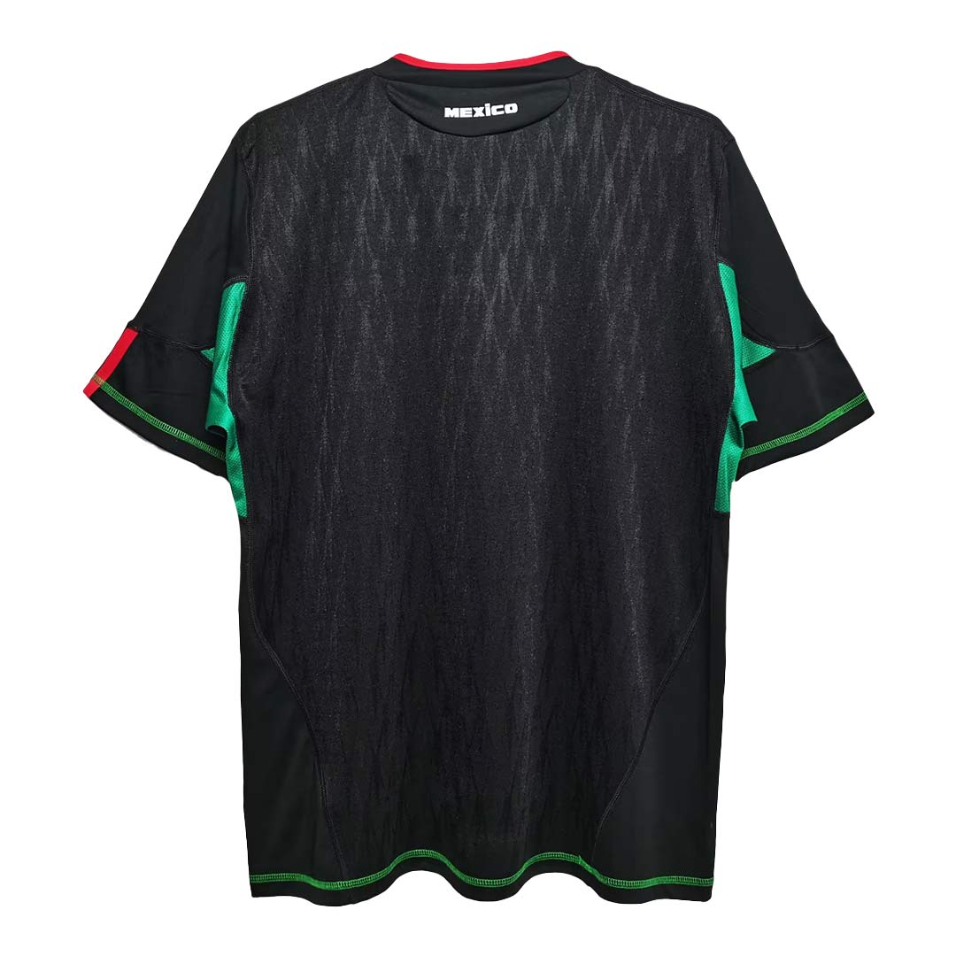 Mens Mexico World Cup Retro Away Jersey 2010 Mens Mexico World Cup Retro Away Jersey 2010 rear view showing matching team styling
