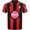 Mens AFC Bournemouth Home Jersey 2026/27 red and black striped shirt front view