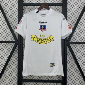 Mens Colo Colo Retro Home Jersey 2004/05 Mens Colo Colo Retro Home Jersey 2004/05 front view showing white torso