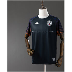 Mens Vasco da Gama Camisa 2 CR/Black Pre-Match Jersey 2024/25 front view on display