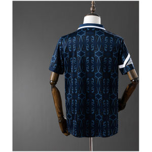 Mens Scotland Retro Home Jersey 1992 rear view showing authentic team styling