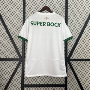 Mens Sporting Lisbon Away Jersey 2024/25 rear view showing matching team styling
