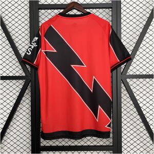 Mens Rayo Vallecano Away Jersey 2025/26 back view detail