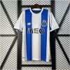 Mens Porto Retro Home Jersey 2017/18 front view in blue and white stripes