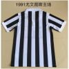 Mens Juventus Retro Home Jersey 1991/92 Mens Juventus Retro Home Jersey 1991/92 back view detail