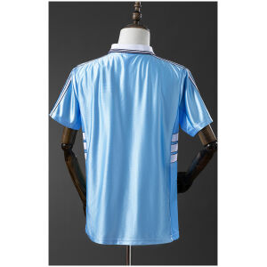 Mens Marseille Retro Away Jersey 1998/99 back view detail