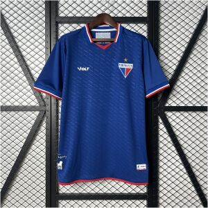 Mens Fortaleza Commemorative Edition Blue Jersey 2025/26 front view on display