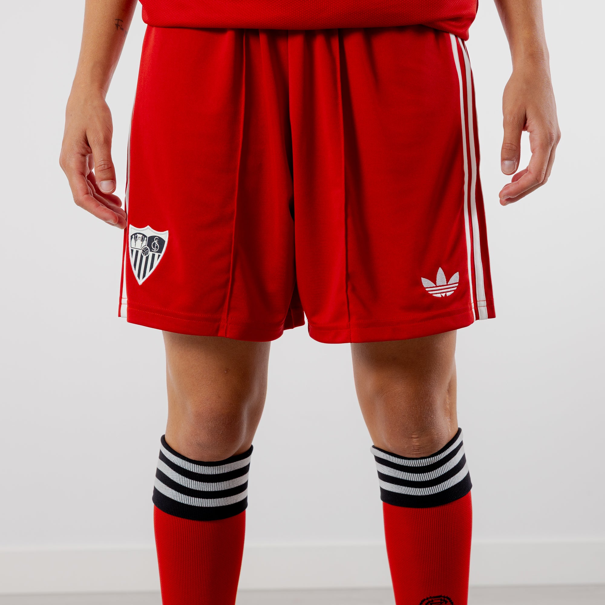 Mens Sevilla Away Red Shorts 2026/27 Mens Sevilla Away Red Shorts 2026/27