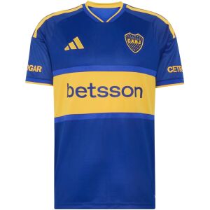Mens Boca Juniors Home Jersey 2026/27 front view in royal blue and yellow band