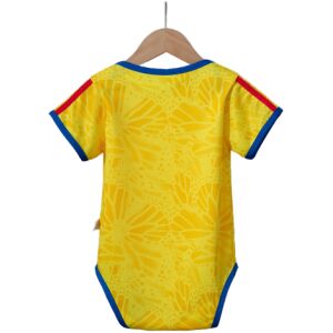 Baby Colombia World Cup Home Jersey 2026 rear view showing authentic team styling