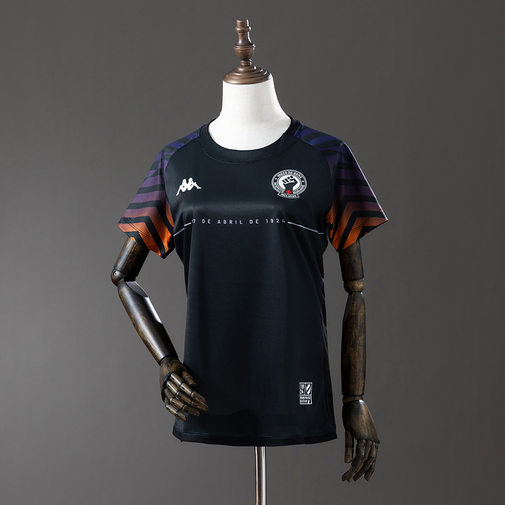 Womens Vasco da Gama amisa 2 CR/Black Pre-Match Jersey 2024/25 Womens Vasco da Gama amisa 2 CR/Black Pre-Match Jersey 2024/25 front display