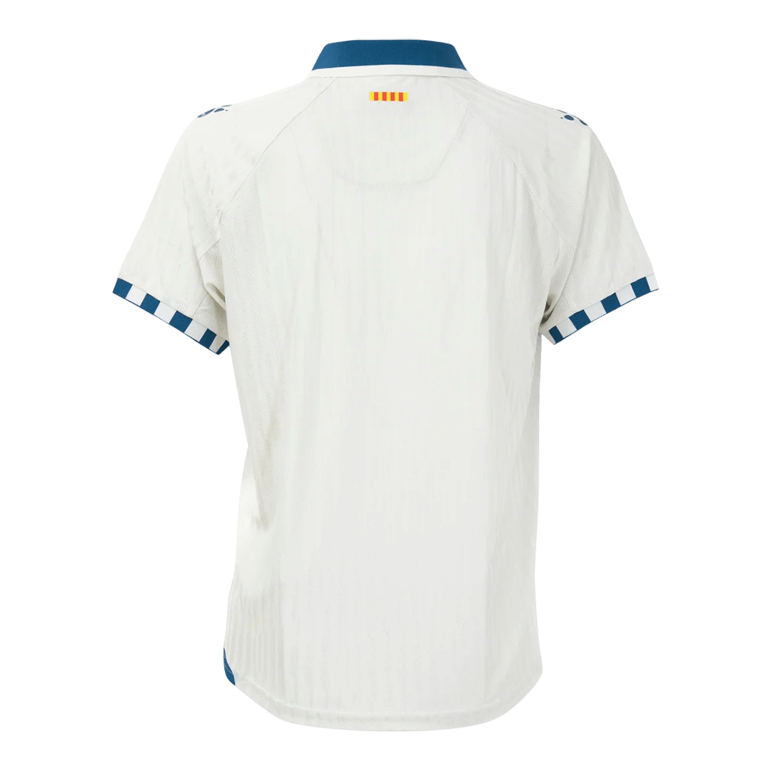 Mens RCD Espanyol Away Jersey 2025/26 Mens RCD Espanyol Away Jersey 2025/26 rear view showing matching team styling