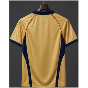 Mens Arsenal Vintage 2001/02 Remake Gold Away Jersey 2026/27