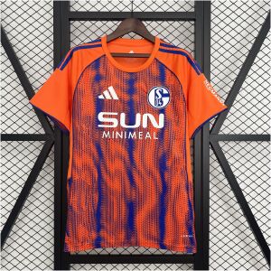 Mens Schalke 04 Third Jersey 2025/26 Mens Schalke 04 Third Jersey 2025/26 front view on display