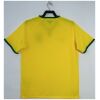 Mens World Cup Brazil Retro Home Jersey 2014 Mens World Cup Brazil Retro Home Jersey 2014 back view detail