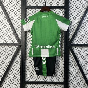 Kids Real Betis Home Kit 2025/26 back view detail