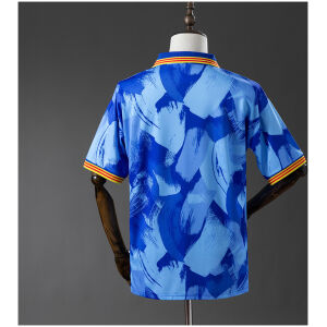 Mens Valencia Retro Away Jersey 1990/91 back view detail