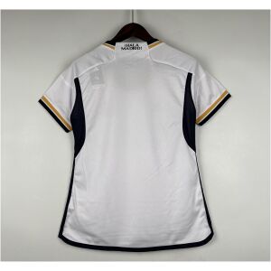 Womens Real Madrid Home Jersey 2023/24 rear view showing matching team styling