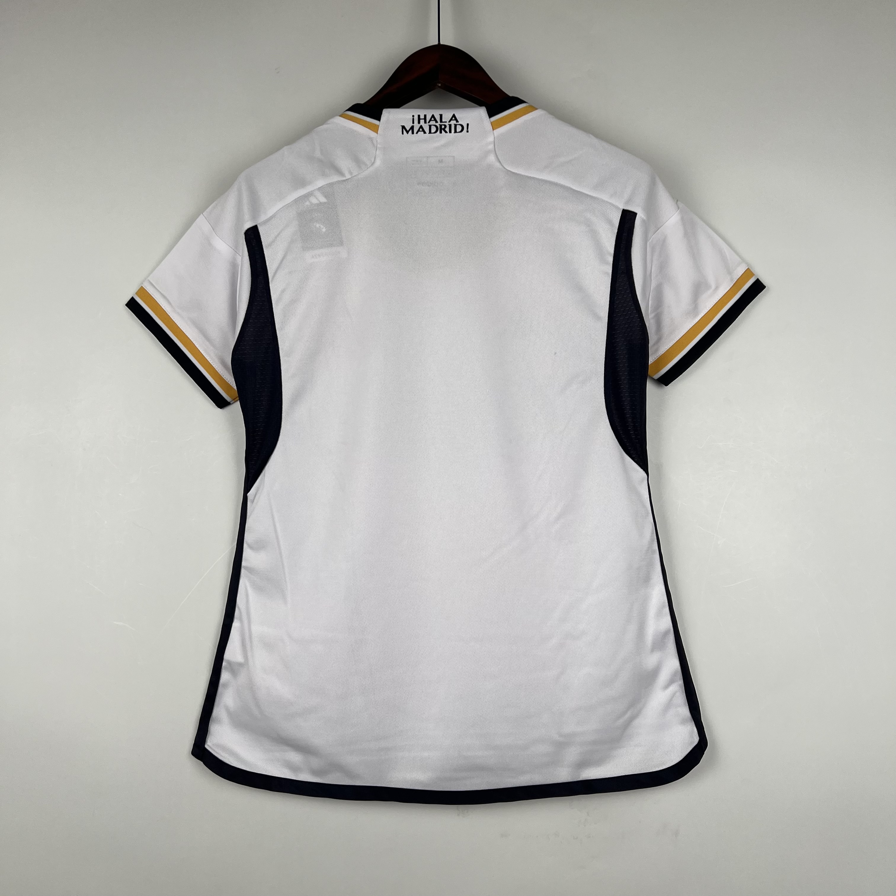 Womens Real Madrid Home Jersey 2023/24 Womens Real Madrid Home Jersey 2023/24 rear view showing matching team styling