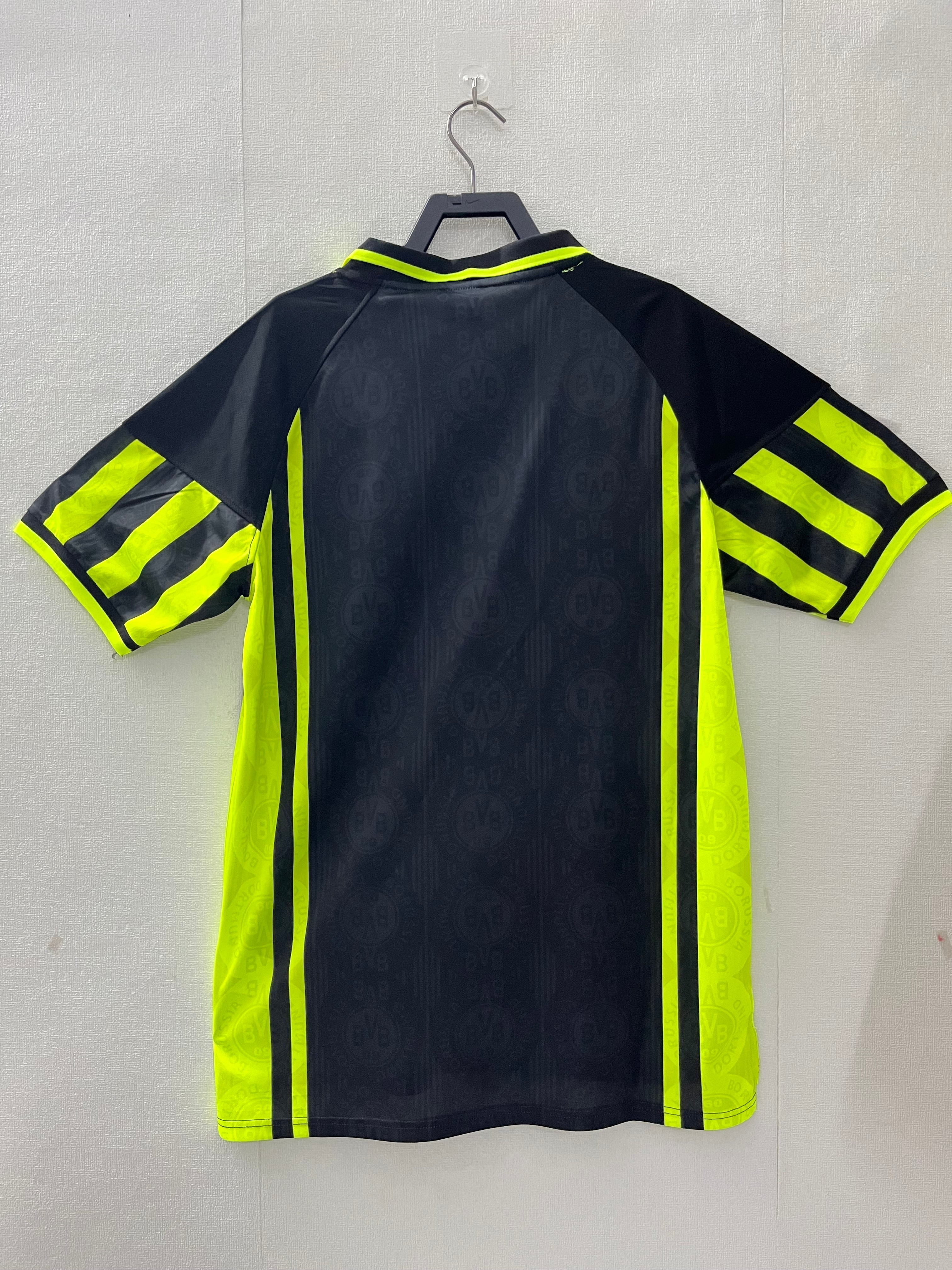 Mens Borussia Dortmund 96/97 Away Retro Shirt Mens Borussia Dortmund 96/97 Away Retro Shirt