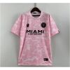 Mens Inter Miami Joint Edition Pink Jersey 2023/24 front view in pink camo