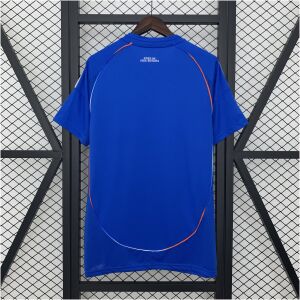 Mens Club Universidad de Chile blue Home Jersey 2025/26 rear view showing matching team styling