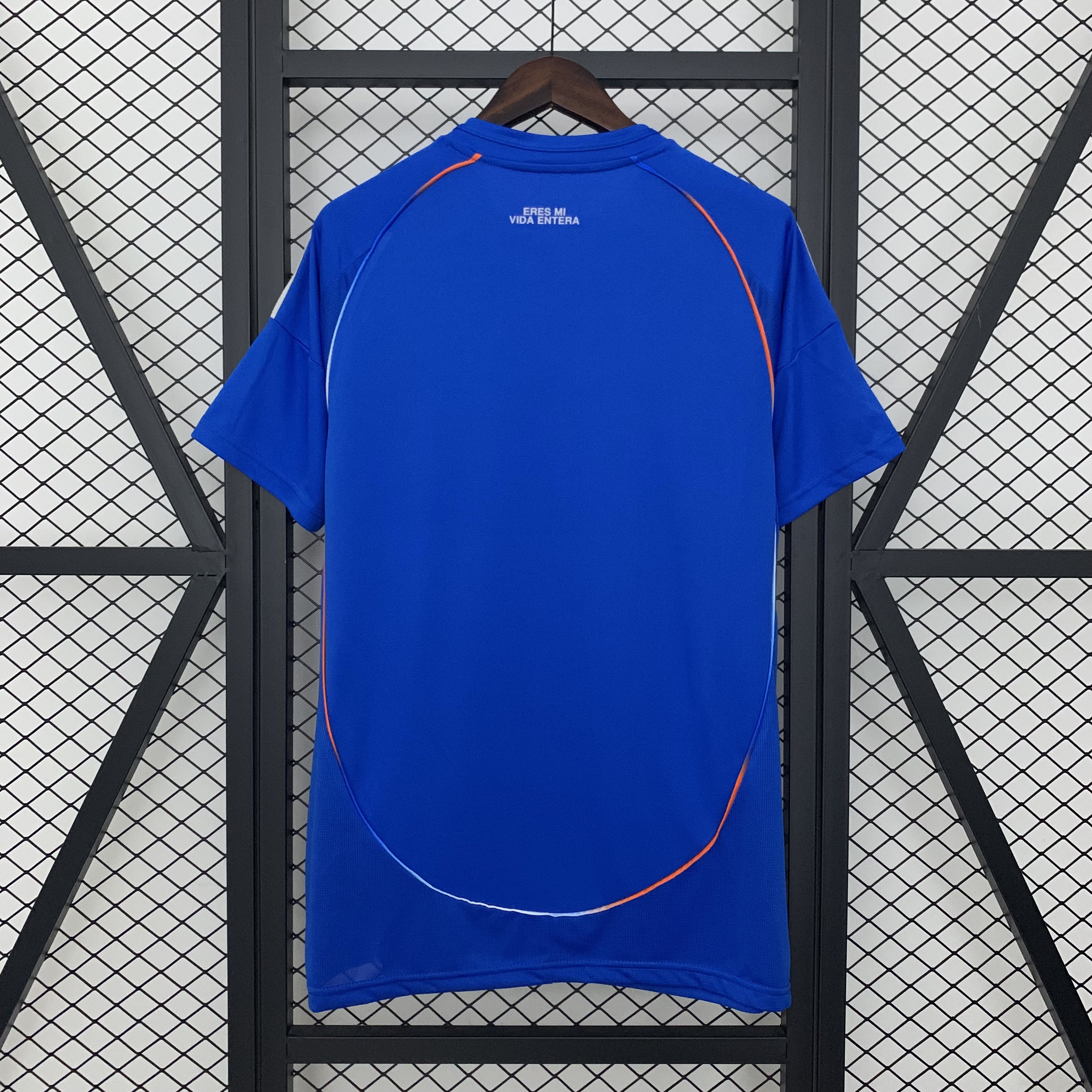 Mens Club Universidad de Chile blue Home Jersey 2025/26 Mens Club Universidad de Chile blue Home Jersey 2025/26 rear view showing matching team styling