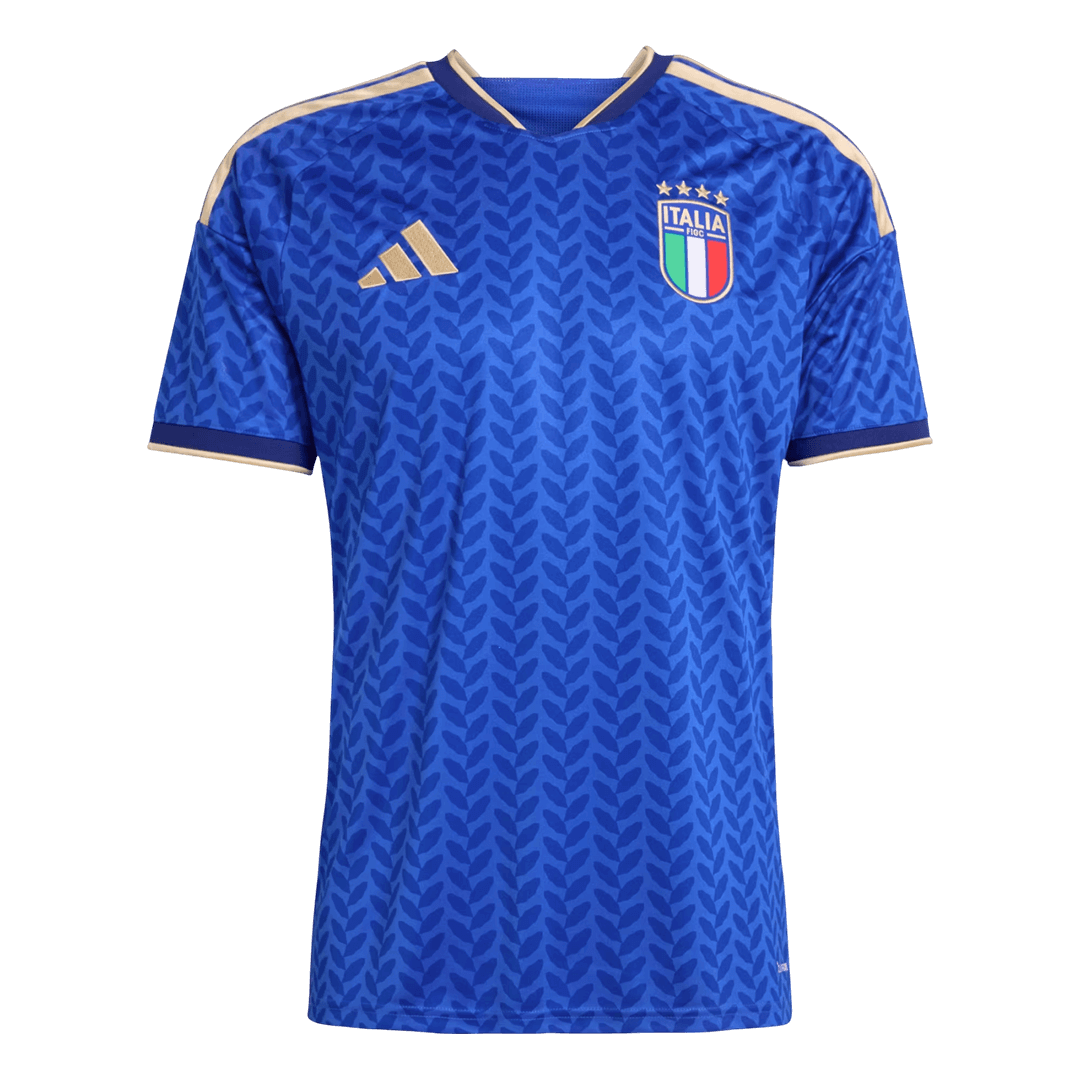 Mens Italy Home Jersey 2026 Front view of mens Italy 2026 tournament home jersey in royal blue