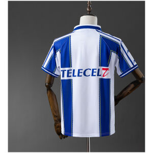Mens Porto Retro Home Jersey 1997/99 rear view showing matching team styling