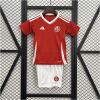 Kids Internacional Home Kit 2025/26 front view on display