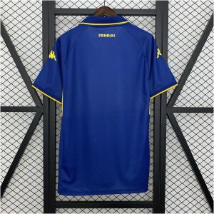Mens Genoa Blue Special Edition Jersey 2025/26 back view detail