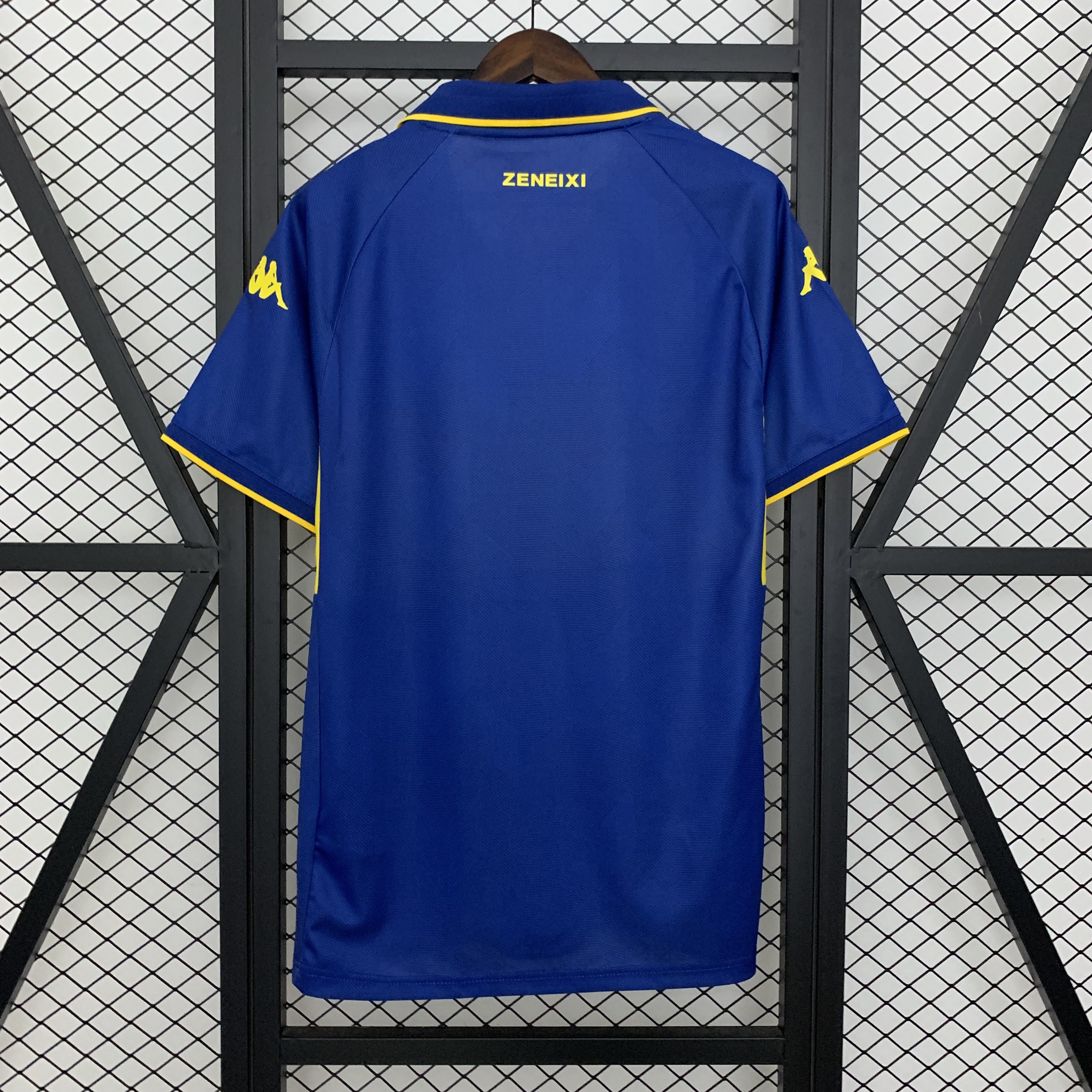 Mens Genoa Blue Special Edition Jersey 2025/26 Mens Genoa Blue Special Edition Jersey 2025/26 back view detail