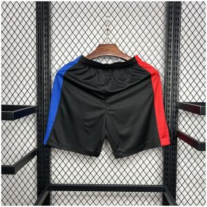 Mens Barcelona Away Shorts 2024/25 rear view showing clean waistband and athletic cut