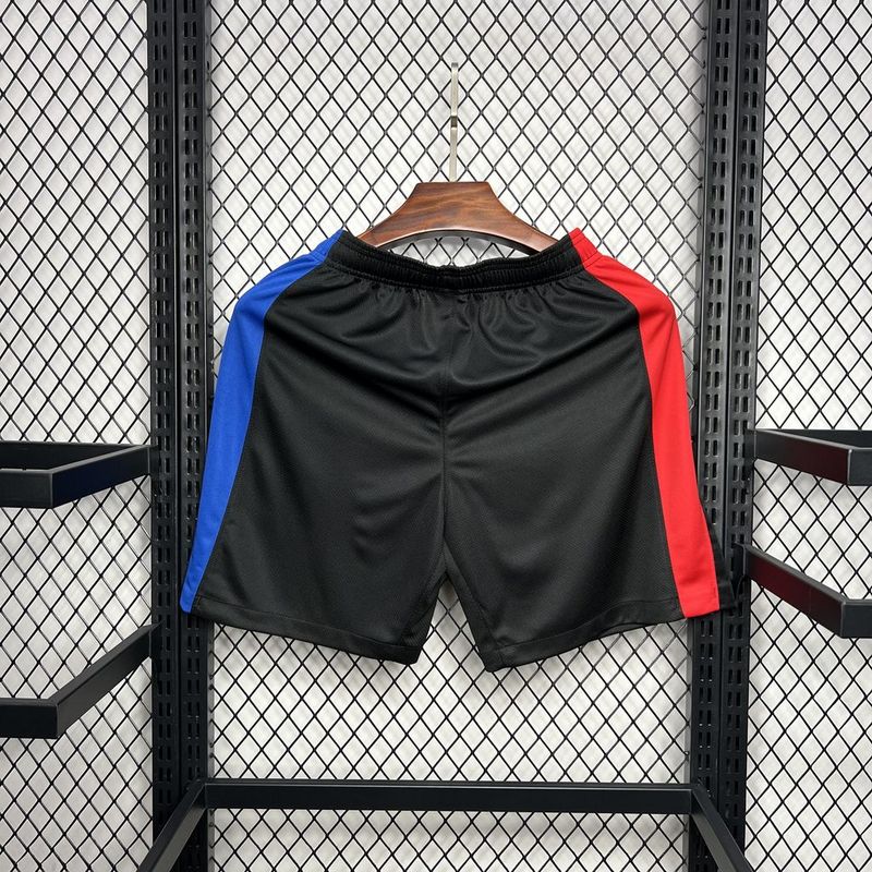 Mens Barcelona Away Shorts 2024/25 Mens Barcelona Away Shorts 2024/25 rear view showing clean waistband and athletic cut
