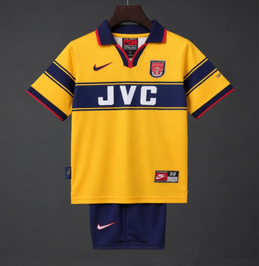 Kids Arsenal Retro Away Jersey 1997/99 Kids Arsenal Retro Away Jersey 1997/99